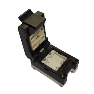 SMD4测试座老化座烧录座测试夹具烧录夹具SMD-4PIN测试架测试治具