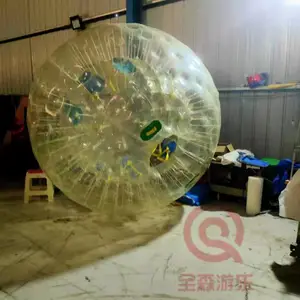 雪地耐低温悠波球草地大圆球碰撞球水上球游乐设备
