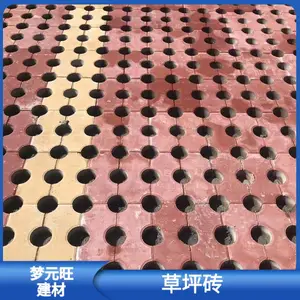 河北张家口蔚县草坪砖单八字草坪砖颜色齐全 库存充足