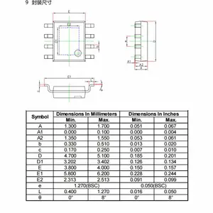 FM富满微 XPM5016 同步降压转换器芯片 输入耐压高至36V