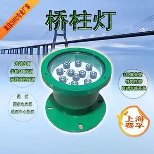 上海赛孚厂家直销桥涵标志灯桥柱灯净高标志灯定光太阳能蓄电池供电220V 供电可选可定制遥测