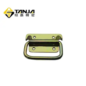 TANJA L06 重型镀锌处理木箱拉手 车辆箱把手 航空箱拉手