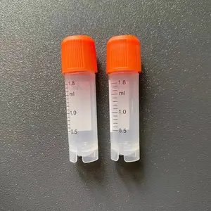 爱必胜1ml/2ml/5ml平盖外旋冷冻管 冻存管 2ml内旋盖冷冻管批发