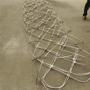 公路两侧拦石防护网，预防滑坡钢丝绳网厂家