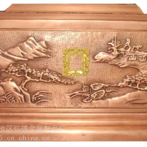 厂家供应纯铜骨灰盒1605-HL