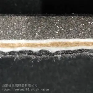 供应单面铝箔保温棉 鞋材用驼毛棉 鞋材用羊毛毡