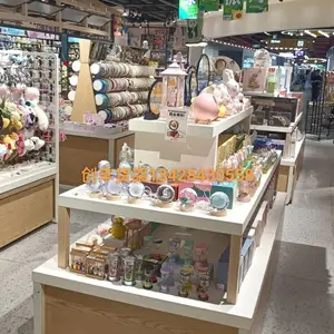 生产制作饰品店潮玩店货架陈列架展示柜流水台中岛边柜