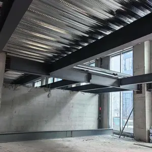 呼家楼 底商二层搭建施工钢架搭建钢结构花架梁制作