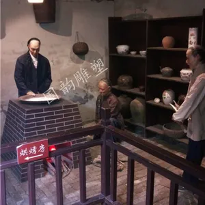 哈尔滨真人一比一蜡像 哈尔滨展馆蜡像 小吃街蜡像摆件价格优惠
