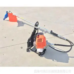 云南烤烟打塘机 背负式割草机打窝机 一机多用