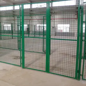 宜昌仓库护栏 仓库隔离网 车间防护专用隔离网 车间仓库隔离网防护栏 库房隔断网