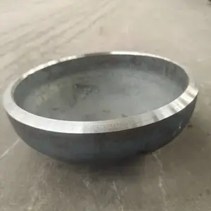 汇阔 半球形椭圆封头 厂批发不锈钢椭圆堵头平底管帽大口径 可加工