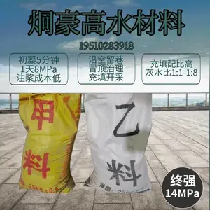 优质矿用高水充填材料 早强高 终强高沿空留巷 煤壁加固 充填开采