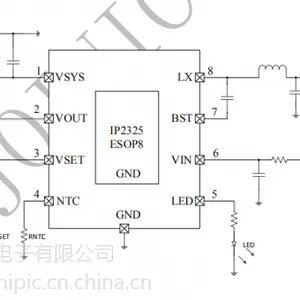 英集芯5V同步开关升压集成IP2325,新品上市