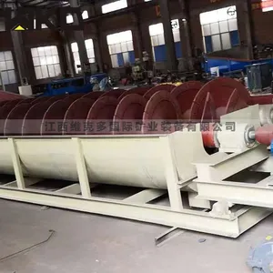 广东螺旋洗砂机多少钱 高效洗砂机生产厂家—维克多整套选矿设备