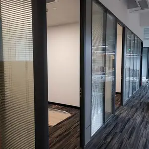 深圳双玻百叶高隔断--高隔工厂