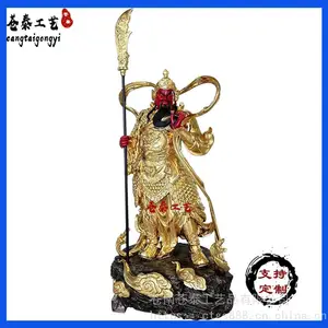 定做铸铜***神像 武财神关圣帝君五路财神文昌帝君