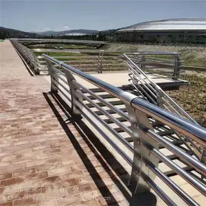 耀荣 304不锈钢桥梁栏杆 河道景观工程建筑护栏 按图纸定做