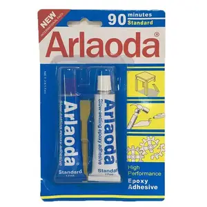 Araldite���δ�90�������ɽ���װ͸��AB��ˮ�ֱ����ν�ճ��***��