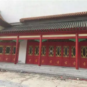 开封仿古门窗-仿古门窗订做要求-(华旭木雕厂)