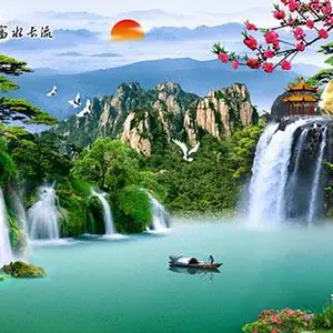 新乡电视背景墙多少钱一平方 艺林瓷砖壁画供应