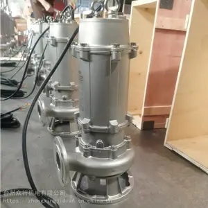 不锈钢污水泵304防腐蚀100WQ50-10-3S耐酸碱高温316L排污泵