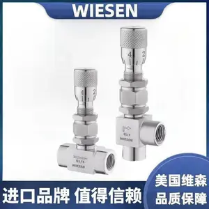 进口刻度微量调节阀 体积小 重量轻 高精度 性能稳定 美国维森WIESEN