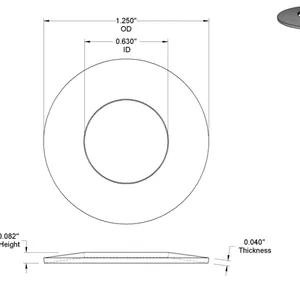 Mcmaster-carr9712K82碟形弹簧