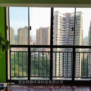 西安隔音窗厂家订制欣美静推拉隔音窗隔音窗