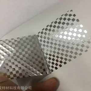 江苏缔成特材定制揭开留VOID防伪不干胶材料 转移VOID防伪不干胶