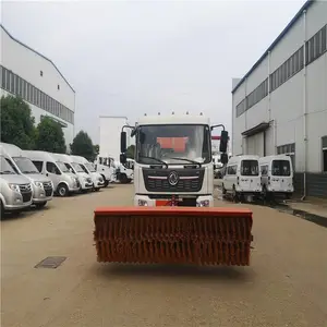 供应玉树东风天锦新型除雪车 除雪滚刷 融雪撒布机 除雪设备