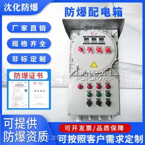 石油开采防爆照明动力配电箱 电伴热仪表检修插座箱 钢板控制柜
