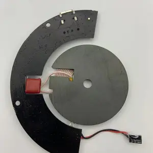 55度18W无线充恒温水杯方案PCBA出货方案定制半成品功能自定义