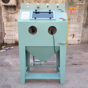 节能环保手动箱体式打砂磨具五金定做喷砂设备高品质喷砂机厂家