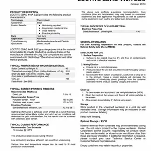 ����LOCTITE EDAG 440A E&C ʯī�ۺ����Ĥ������ī