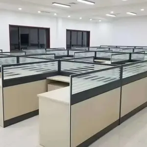 昆明现代简约办公桌椅 书桌 电脑桌 工位桌配套省心方案