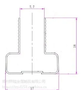河南白板铝边框 河北白板铝边框 铝型材生产加工 氧化