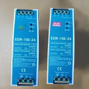 EDR-150-48 导轨开关电源 配电柜仪器器械设备电源 工控配电箱 48V150W导轨电源