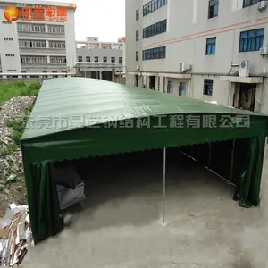 中艺厂家供应 活动推拉l临时仓库蓬