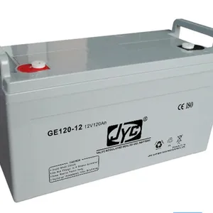 JYC金悦城蓄电池GE120-12 12V120AH太阳能/UPS/EPS电源直流屏用