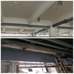 东丽区固定式柔性挡烟垂壁 防火布阻燃材质 上门测量安装