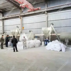 干粉砂浆生产线年产50万吨塔楼式腻子粉灌浆料防火砂浆生产设备