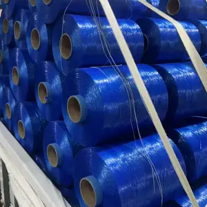 工厂直供 丙纶 白色 彩色网络丝 裂膜丝