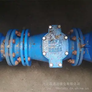 双法兰表前过滤器 DN100伸缩过滤器 泊头鑫通达DN50-300现货