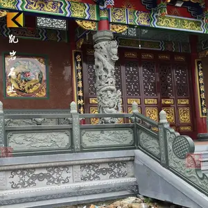 厂家直供石雕栏杆 园林石栏杆 户外石雕护栏雕刻