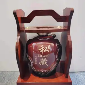 宿迁批发酱香酒用泡酒坛子 仿古泡酒缸10斤20斤 50斤100斤装密封私藏大酒罐