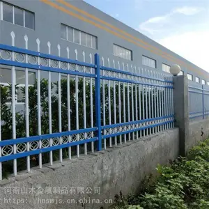 河南省巩义市 新密市及其周边 学校小区工厂 铁艺围墙 安全防攀爬围栏 兼具欧美和现代流行元素