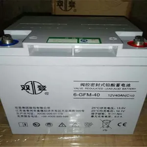 双登蓄电池6-GFM-40 12V40AH延长供电 应急照明使用