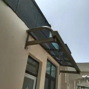 北京定做窗棚露台棚 耐力板雨棚遮阳棚 阳台 窗户蓬 门口防雨棚 铝合金雨棚 别墅停车棚