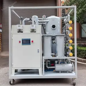 全自动变压器油真空滤油 PLC+触摸屏控制一键启动